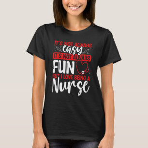 Krankenpfleger auf der Notfallstation RN CNA CRNA T-Shirt
