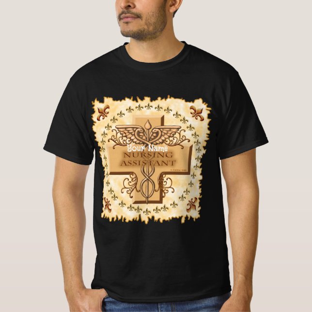 Krankenpfleger Caduceus T-Shirt (Vorderseite)
