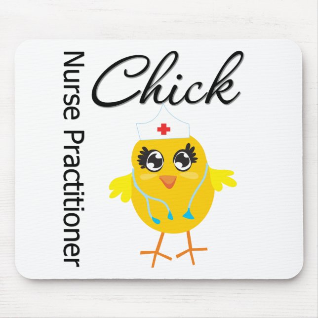 Krankenpfleger Chick Nurse Practitioner Mousepad (Vorne)