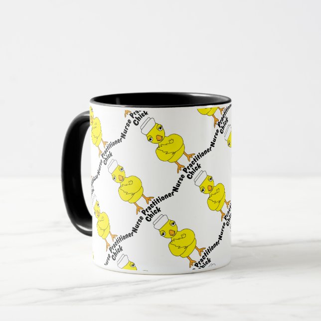 Krankenpfleger Chick Tasse (Vorderseite Links)