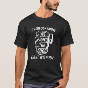 Krankenpfleger Kämpfer Betreuer Krankenhaus Onko T-Shirt