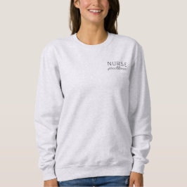 Krankenpfleger mit erweiterten Befugnissen Sweatshirt
