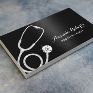 Krankenpfleger Moderner Medizin Visitenkarte
