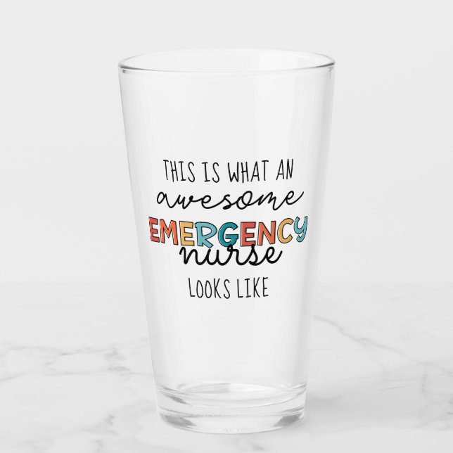 Krankenpfleger Phantastische Krankenpflegegeschenk Glas (Vorderseite)