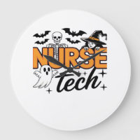 Krankenpfleger Tech - Halloween - mit Skelett, Hex