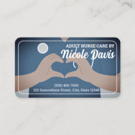 Krankenpfleger Visitenkarte