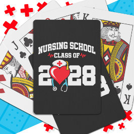 Krankenpflegerakademie 2028 Abschluss für Krankenp Spielkarten