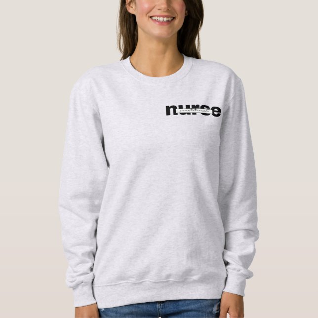 Krankenpflegerin/Pfleger mit erweiterten Befugniss Sweatshirt (Vorderseite)