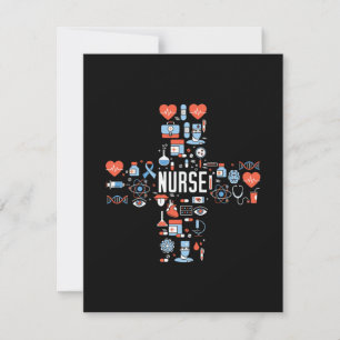 Krankenpflegeschenk Mitteilungskarte