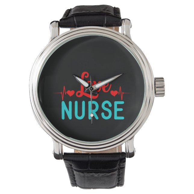 Krankenpflegespender Liebe Armbanduhr (Vorderseite)