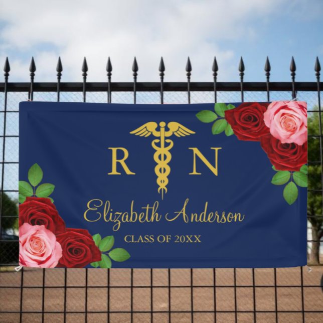 Krankenschwester-Abschlussfeier Banner (Von Creator hochgeladen)