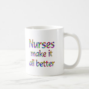 Krankenschwester-Anerkennung Kaffeetasse