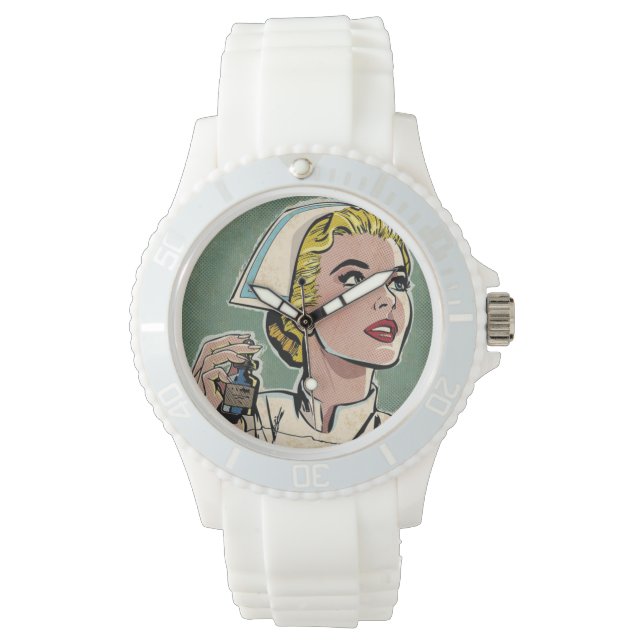 Krankenschwester Armbanduhr (Vorderseite)