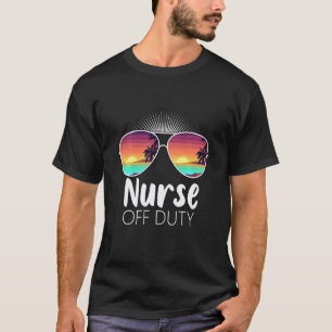 Krankenschwester außer Dienst Sonnenbrille Strand T-Shirt