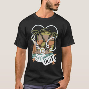Krankenschwester Außer Dienst Stethoskop Herzförmi T-Shirt