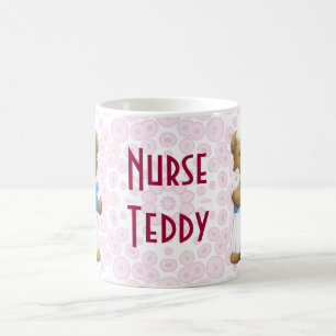Krankenschwester-Bär - Teddybär Kaffeetasse