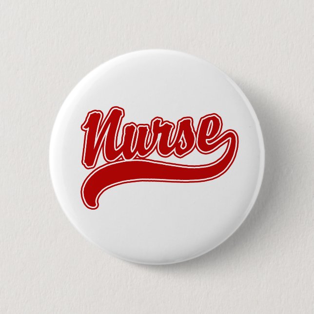 Krankenschwester Button (Vorderseite)