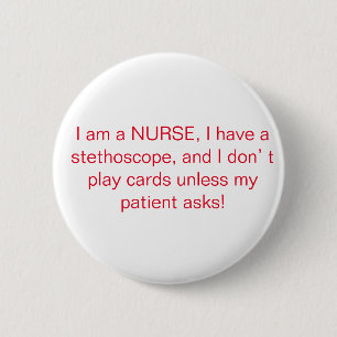 Krankenschwester-Button Button