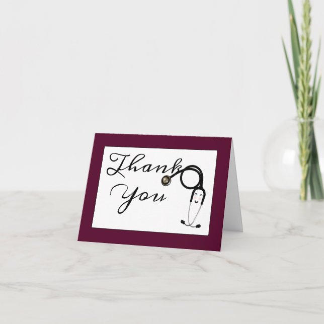 Krankenschwester danke Ihnen Karten (Vorderseite)