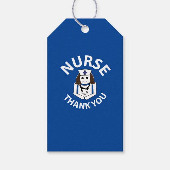 Krankenschwester danke Ihnen Nurse Geschenkanhänger (Vorderseite)