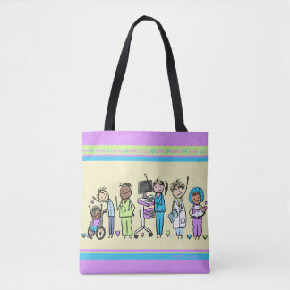 Krankenschwester-Doktor Tote Bag Tasche