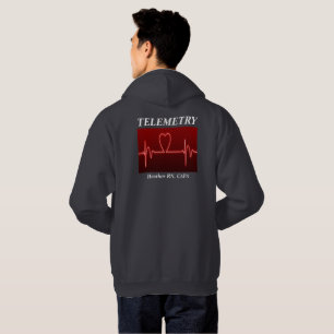 Krankenschwester, Einheit, Personalisieren, Name, Hoodie