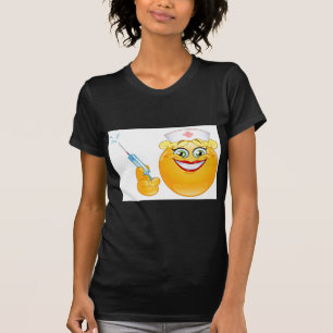 Krankenschwester Emoji T-Shirt