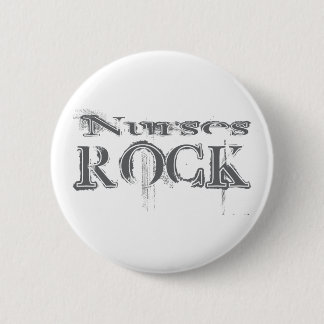 Krankenschwester-Felsen Button