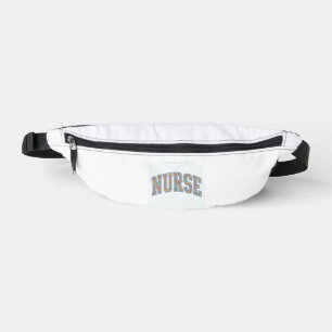 Krankenschwester Floral Varsity-Lettering-Shirt-De Bauchtasche