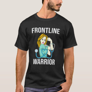 Krankenschwester Frontkämpfer Stolz Cna Gesundheit T-Shirt