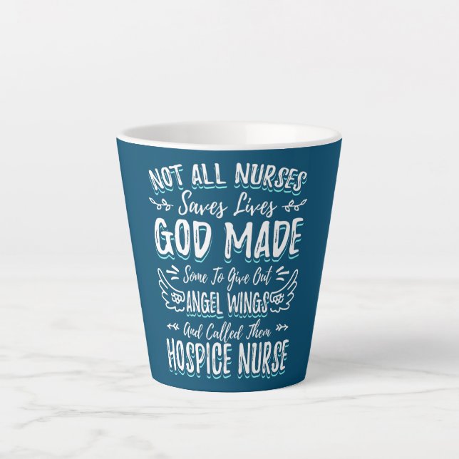 Krankenschwester für Frauen, die als Krankenpflege Milchtasse (Vorderseite)