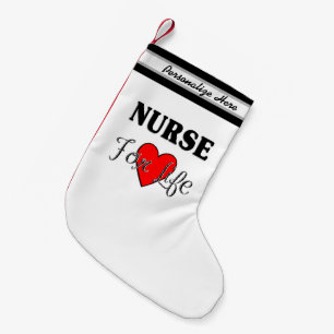 Krankenschwester für Leben-Krankenpflege-Feiertag Kleiner Weihnachtsstrumpf