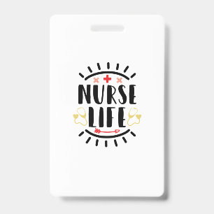 Krankenschwester-Geschenk Krankenpflege Leben Ausweis