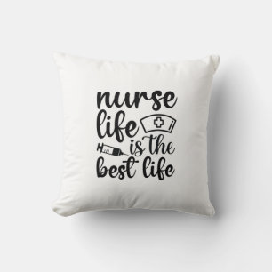 Krankenschwester-Geschenk Krankenpflege Leben Ist  Kissen