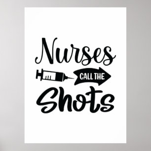 Krankenschwester-Geschenk Krankenschwestern geben  Poster