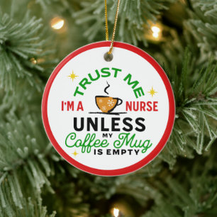 Krankenschwester-Geschenk Medizinische Gesundheits Keramik Ornament