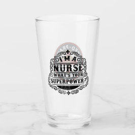Krankenschwester Glas