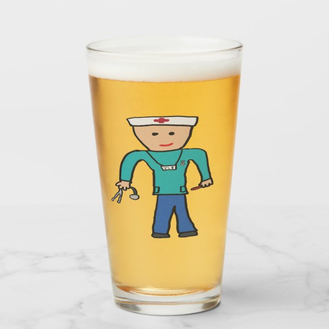 Krankenschwester Glas (Vorne (Gefüllt))