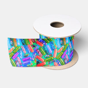 Krankenschwester-Glitter-Medikationsband Satinband