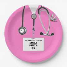 Krankenschwester Graduation Party pink