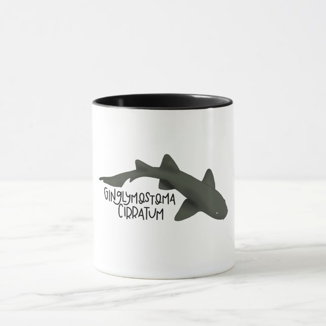 Krankenschwester-Haifisch-Tasse Tasse (Zentrum)