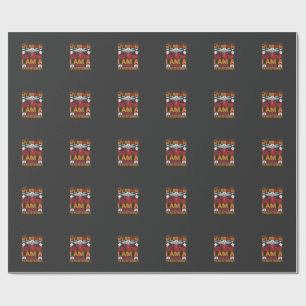 Krankenschwester Halloween Besen Brach Design_1 Geschenkpapier
