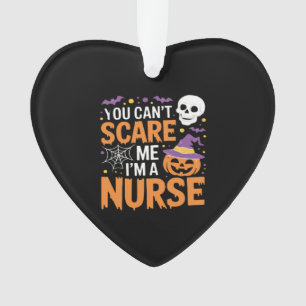 Krankenschwester Halloween Hexe Lustig Pflegen Ess Ornament