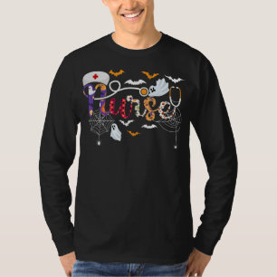 Krankenschwester Halloween-Kostüm-Geschenk mit Kür T-Shirt