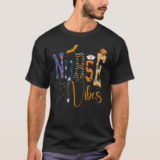 Krankenschwester Halloween Spinne Süß Gesundheit A T-Shirt