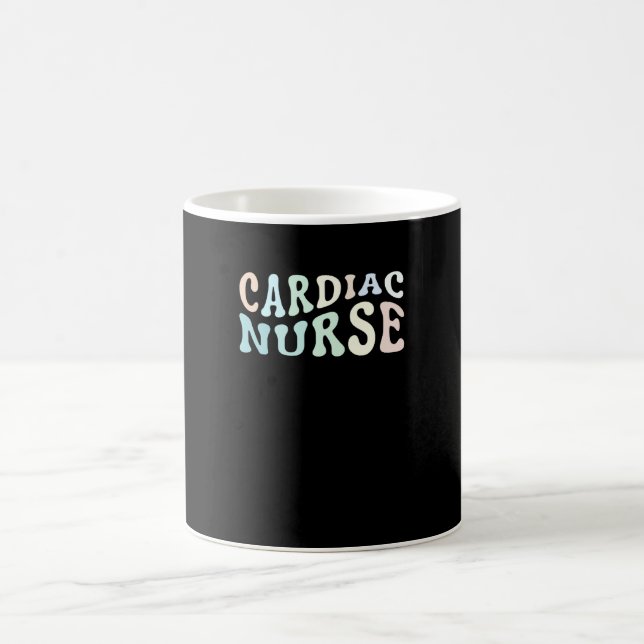 Krankenschwester Herzkrankenschwester Notfallkrank Kaffeetasse (Mittel)