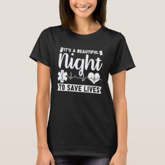 Krankenschwester Herzschlag Krankenhausbetreuer  P T-Shirt