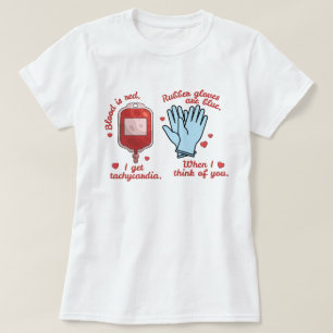 Krankenschwester Humor Valentinstag-Shirt T-Shirt
