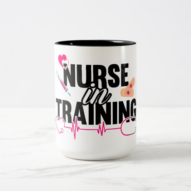 Krankenschwester in der Tasse für Krankenpfleger (Mittel)