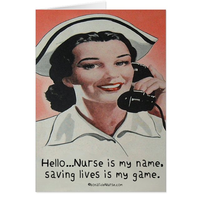 Krankenschwester ist mein Name (Vorne)